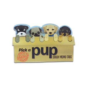 Pick A Pup Doggy Memo Tabs