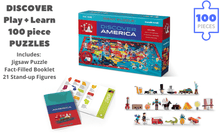 Load image into Gallery viewer, Discover America Puzzle + Play
