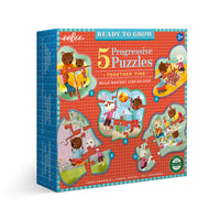 Eeboo - Together Time progressive puzzles