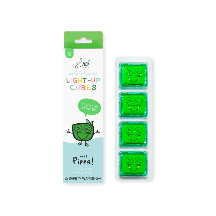 Glo Pal Light Up Cubes! 4 Pack