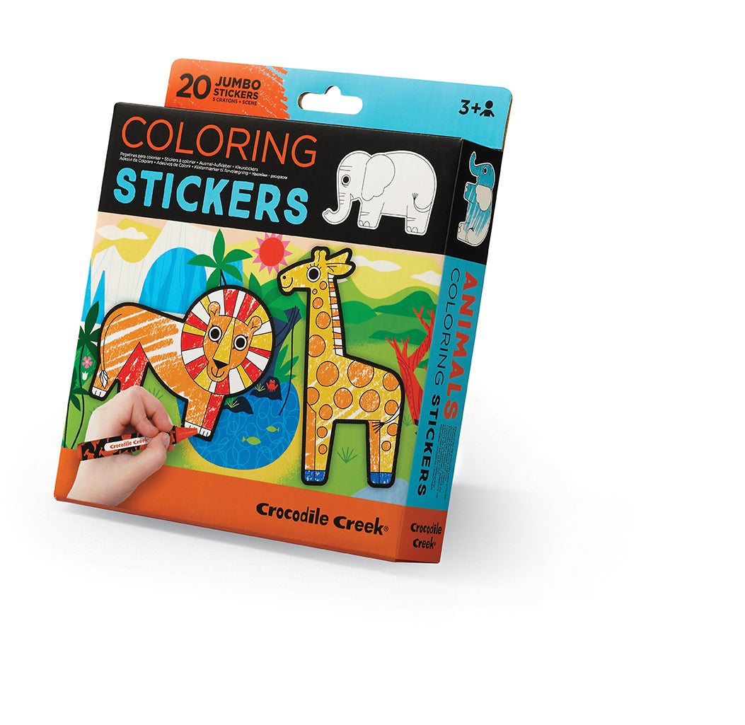 Coloring Stickers: Animals