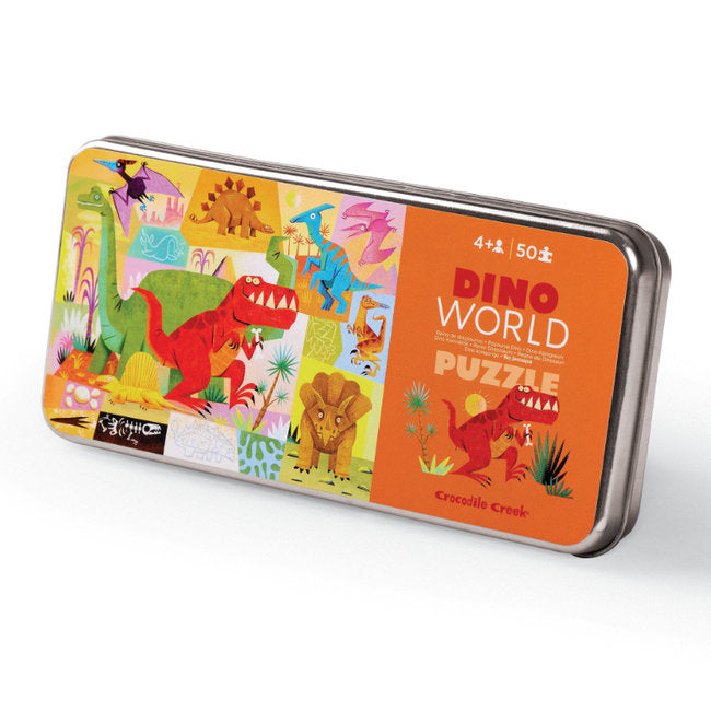 50pc Tin Puzzle: Dino World