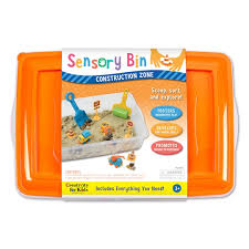 Sensory Bin: Construction Zone