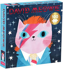 David Meowie Music Cats 100 Piece Puzzle