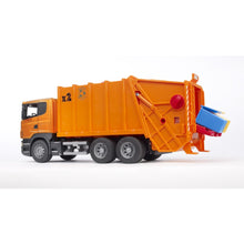 Load image into Gallery viewer, Giant Orange Garbage Truck
