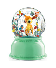 Load image into Gallery viewer, Fawn Night Light Snow Globe Little BIG Room by Djeco
