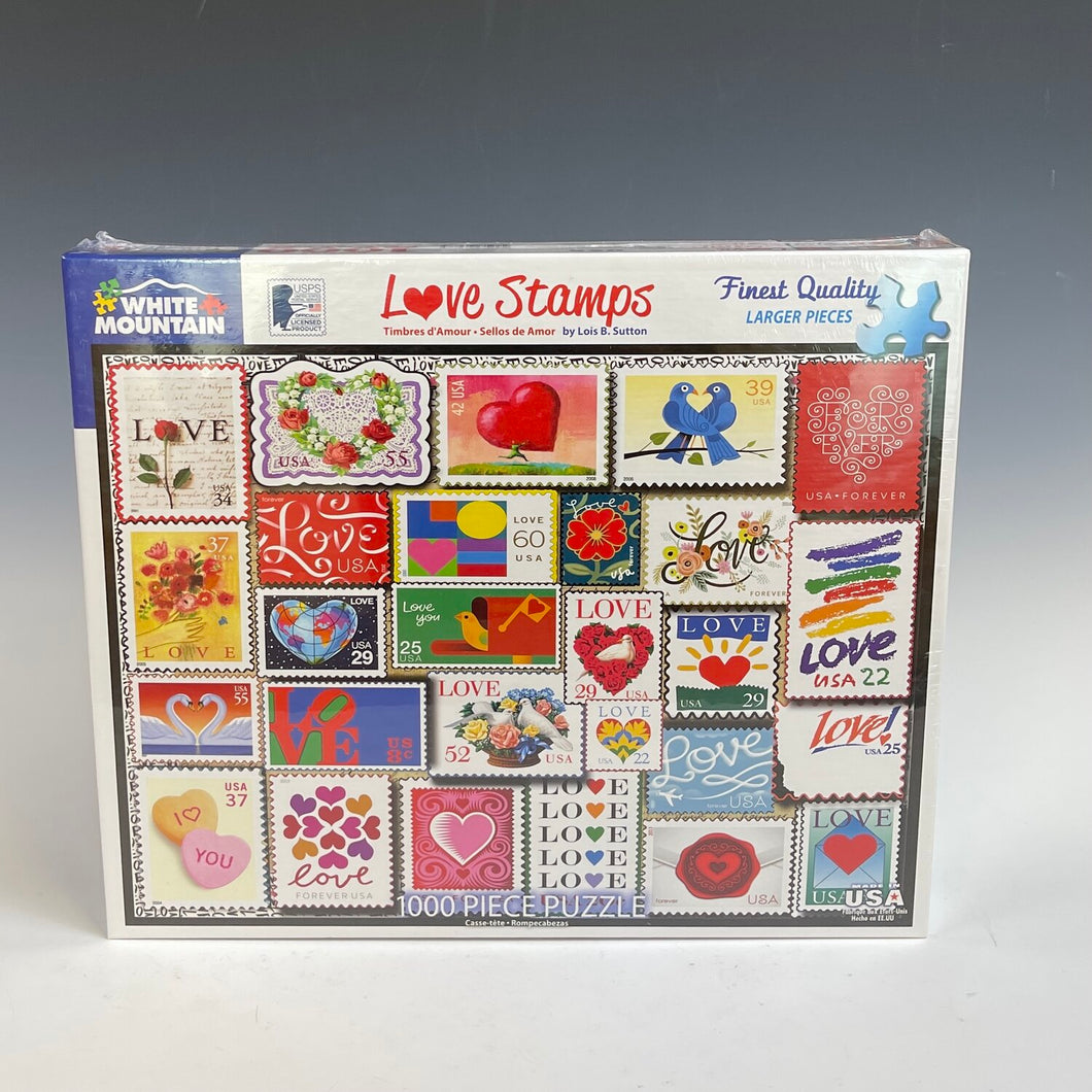 Love Stamps 1000pc Puzzle