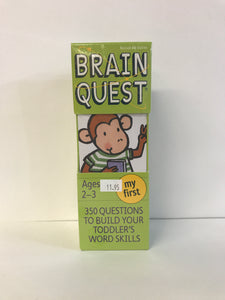 Brain Quest My First - Ages 2-3