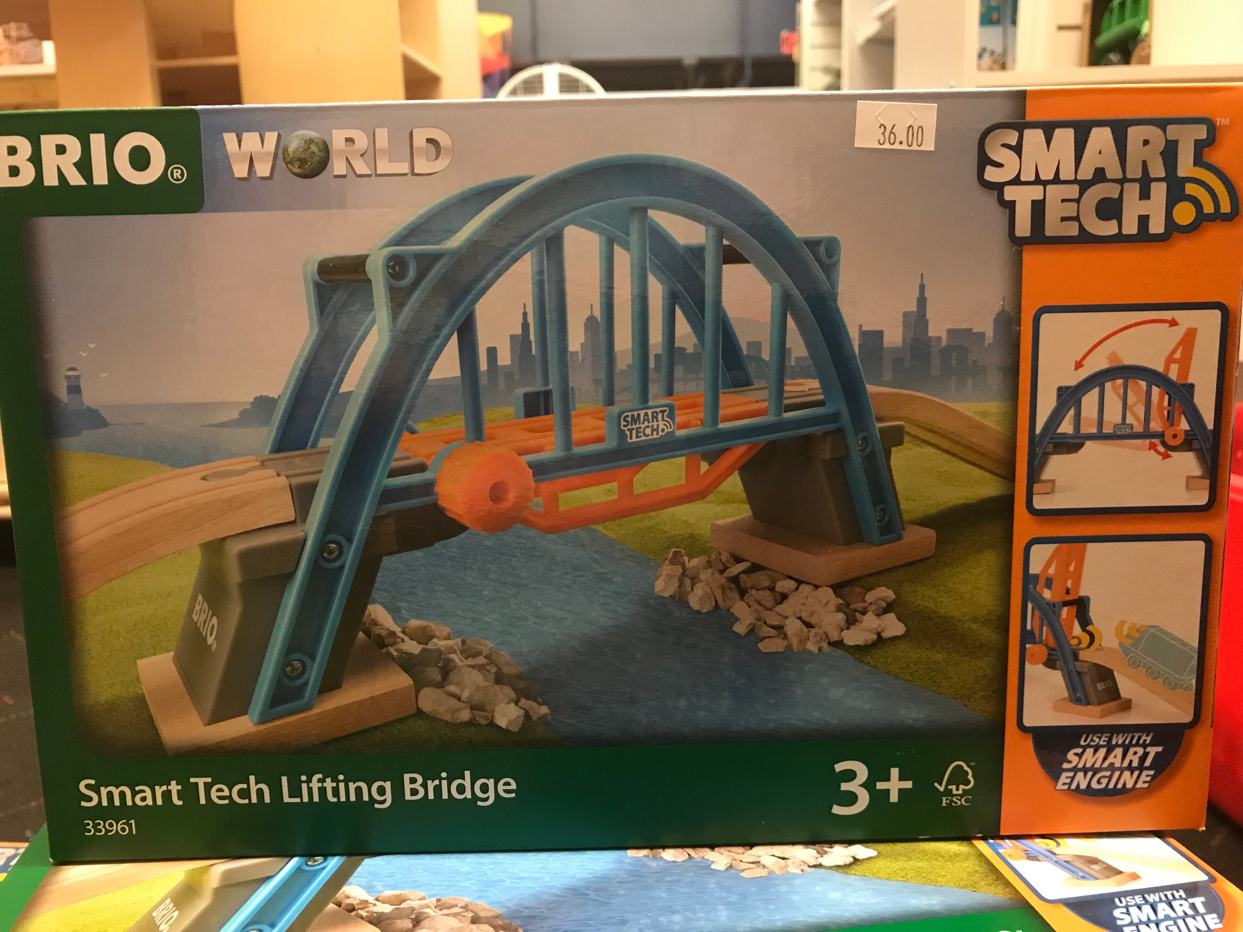 Brio World Smart Tech Lifting Bridge