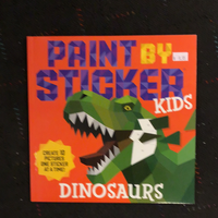 Paint by Sticker Kids: Dinosaurs