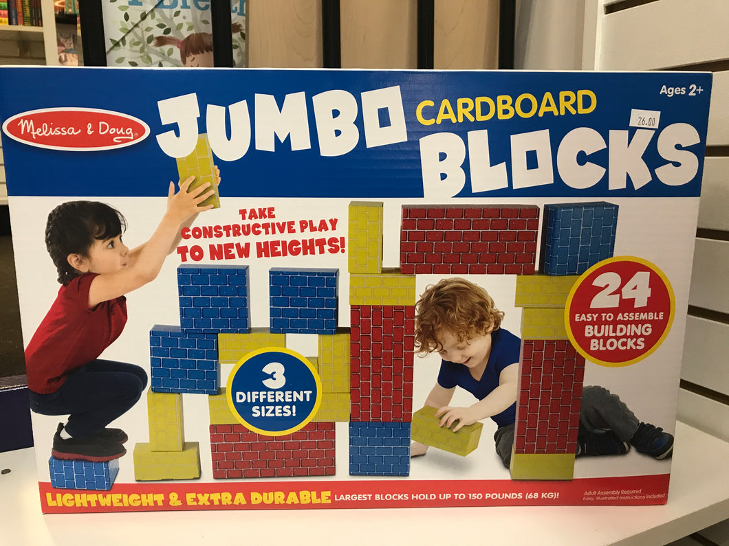 Melissa & Doug - Cardboard Jumbo Blocks