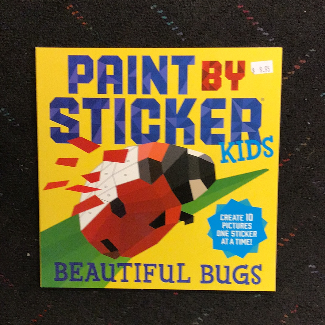 Paint by Sticker- beautiful bugs