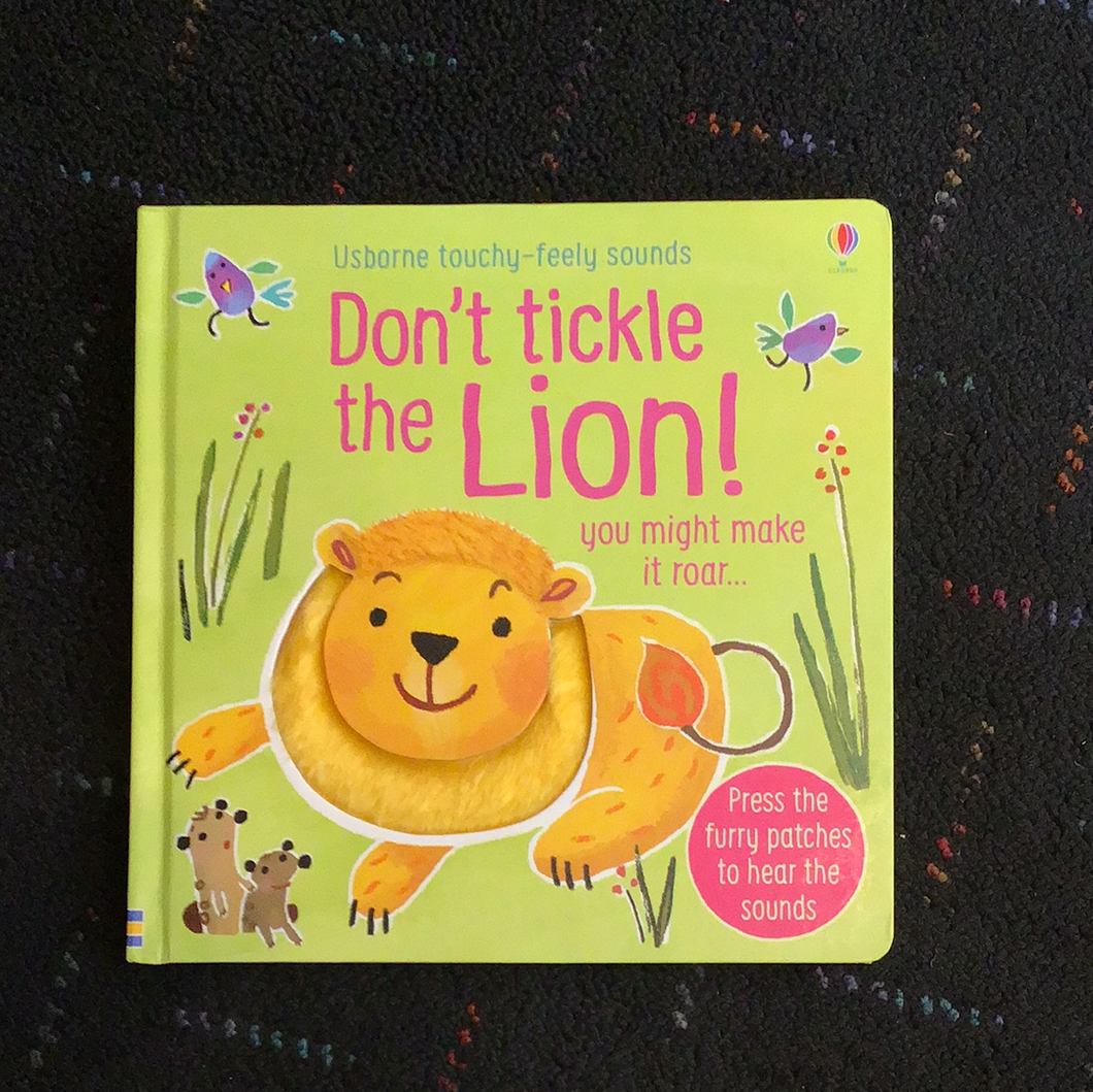 Don’t Tickle the Lion book