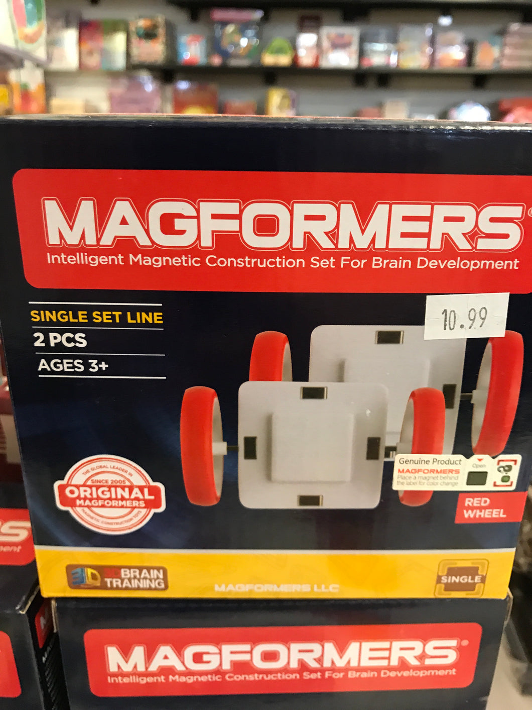 Magformers - Red Wheel Single set (2pc)