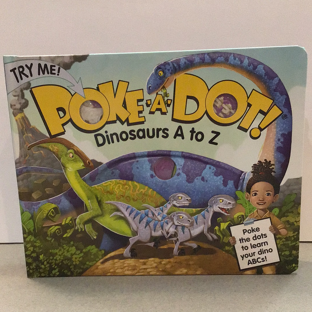 Poke A Dot dinosaur A-Z book