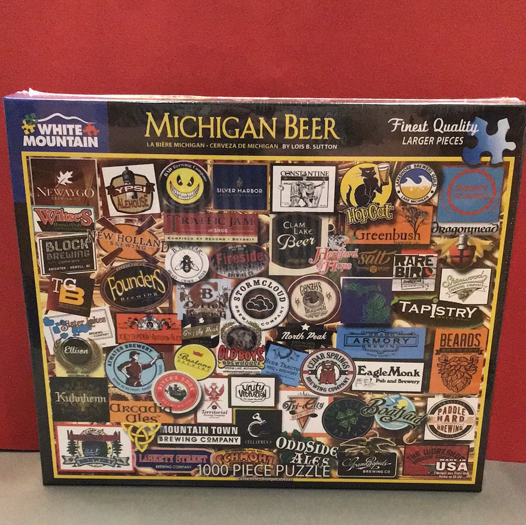 Michigan Beer Puzzle 1000pcs