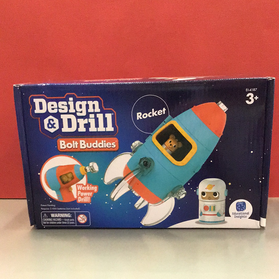 Design & Drill Bolt Buddies: Rocket