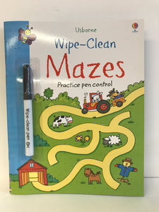 Wipe Clean Mazes