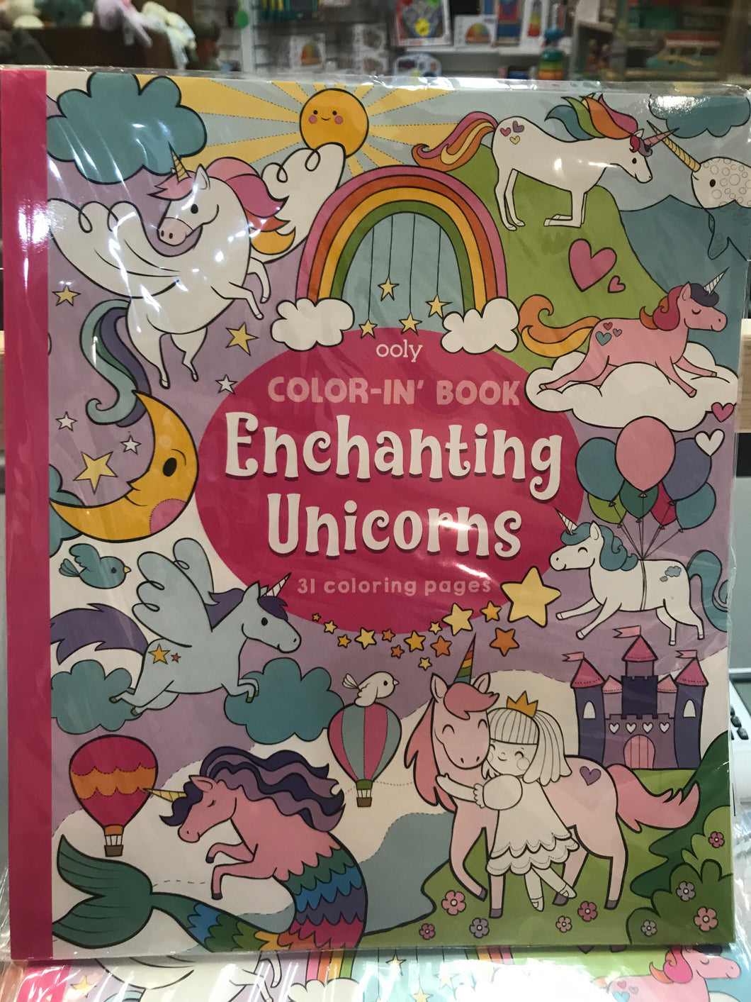 ooly - Enchanting Unicorns Color-in’ Book