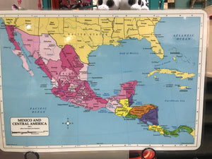 Placemat: Mexico and Central America