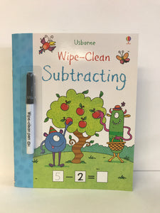 Wipe Clean Subtracting