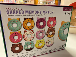 Cat Donuts Shaped Memory Match