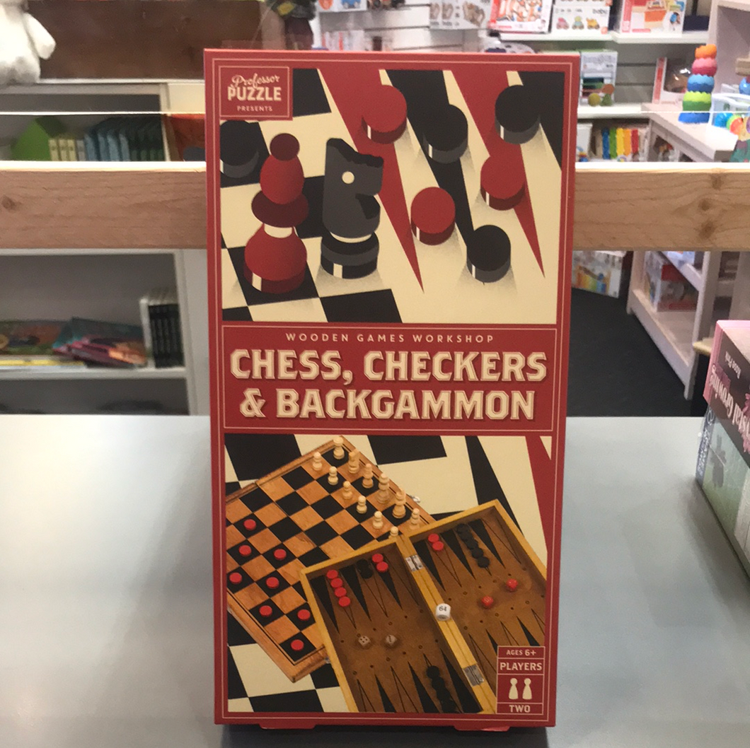 Chess, Checkers, and Backgammon