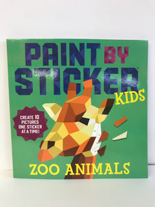 Paint by Sticker Kids - Zoo Animals