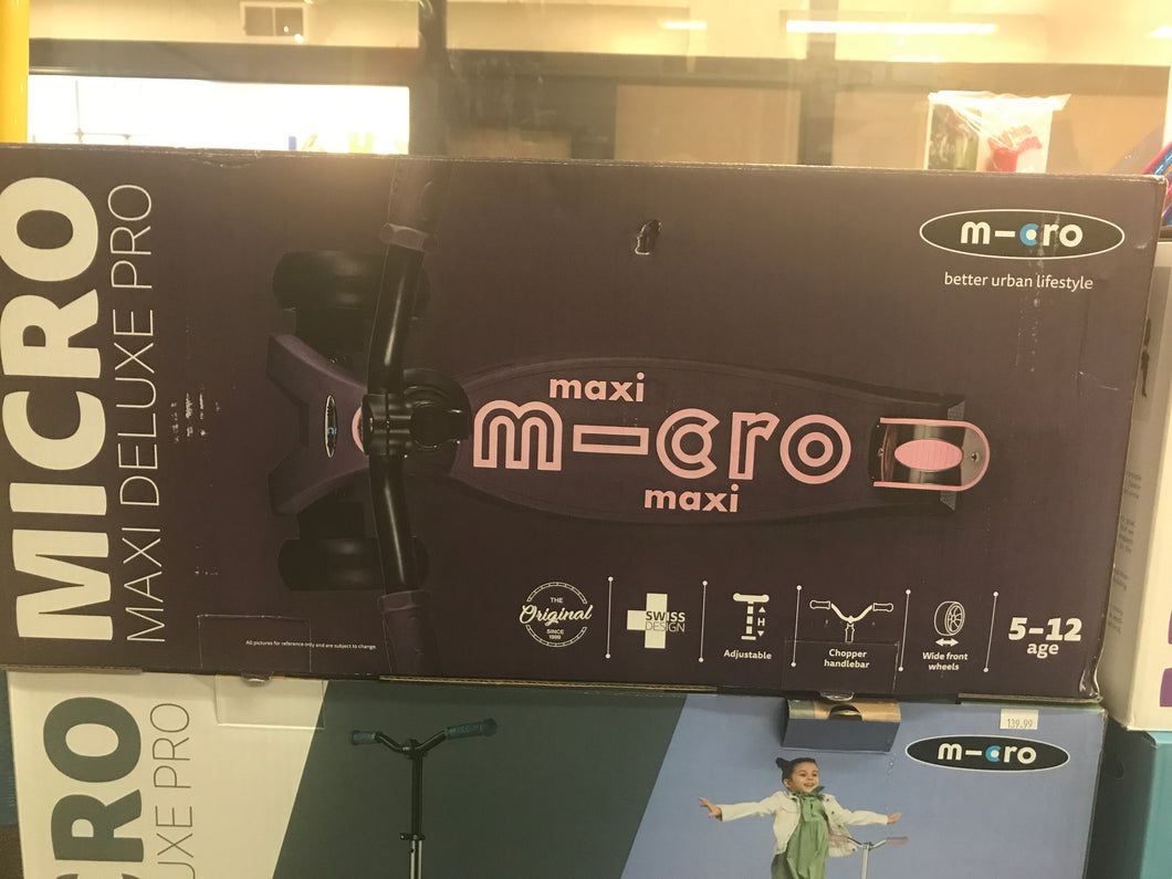 Micro - Maxi Deluxe Scooter (purple/pink)