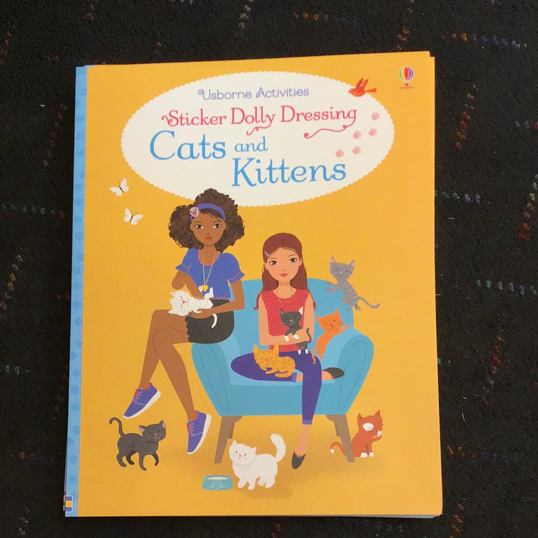 Cats and Kittens dress up sticker book