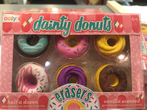 ooly - Dainty Donuts Vanilla Scented Erasers