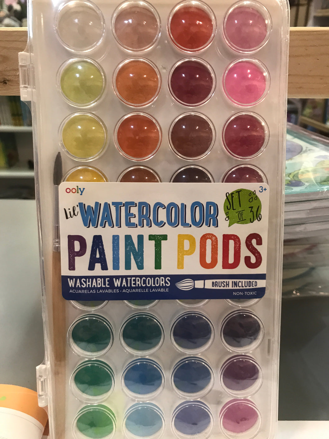 ooly - Lil’ Watercolor Paint Pods Set of 36