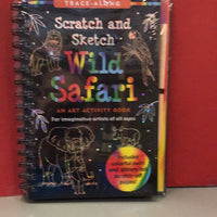 Scratch and Sketch Wild Safari