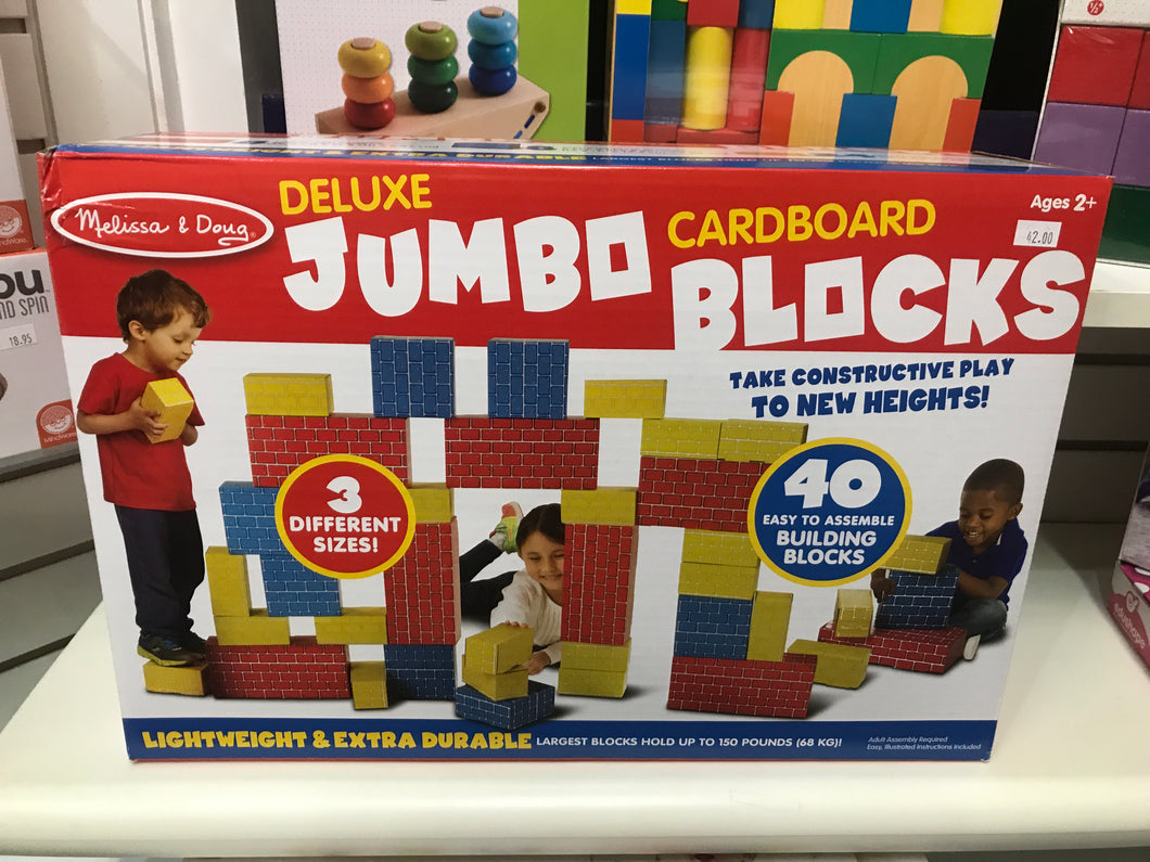 Melissa & Doug - Deluxe Cardboard Jumbo Blocks