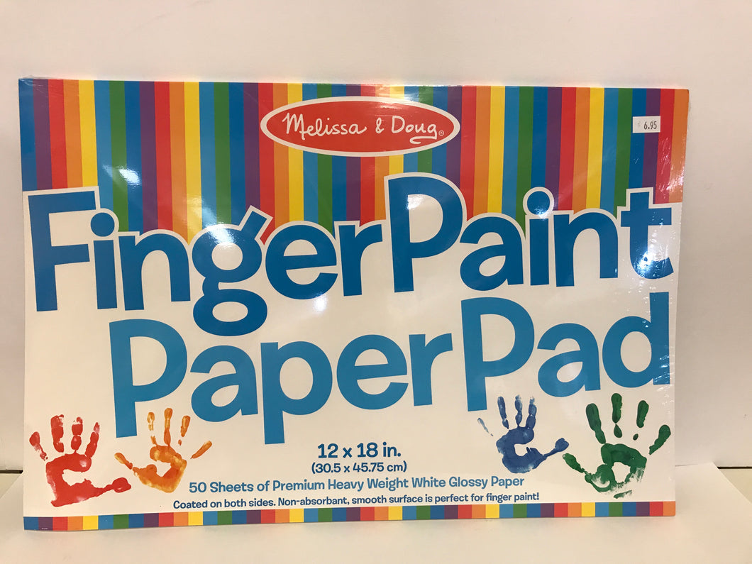 Finger Paint Pad - 50 sheets