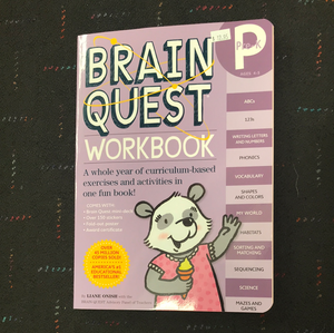 Brain Quest workbook - Pre K