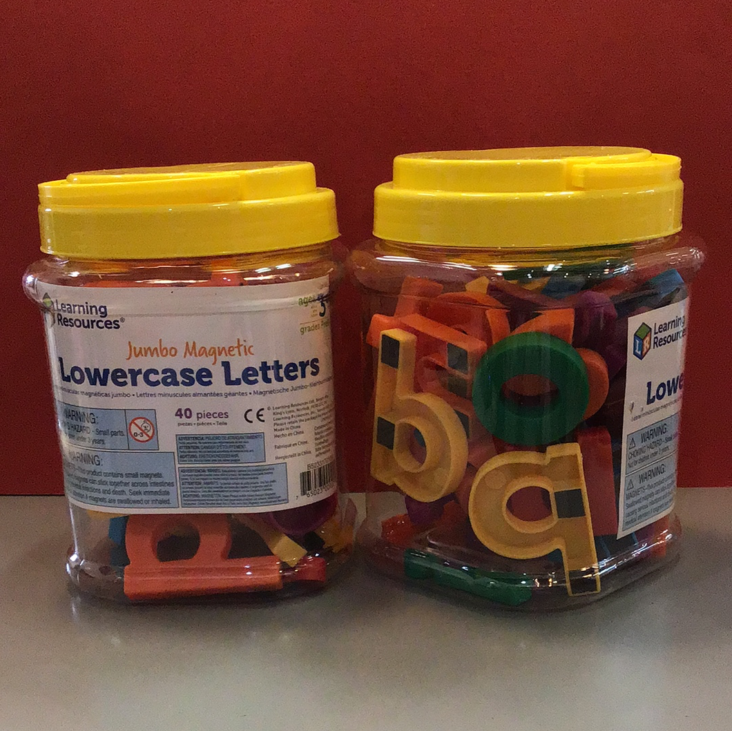 Lowercase Magnetic Letters