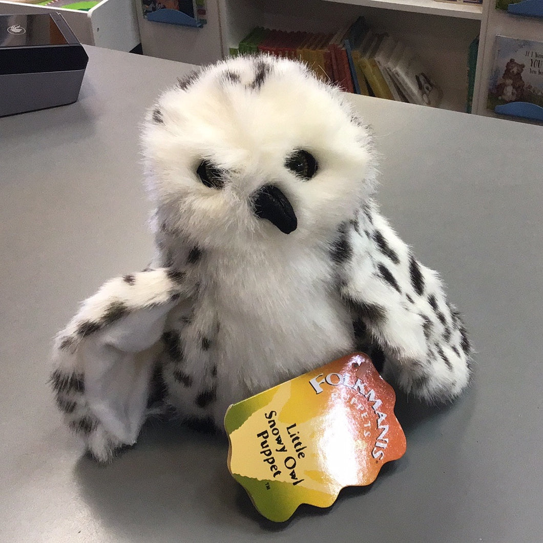 Little Snowy Owl Puppet