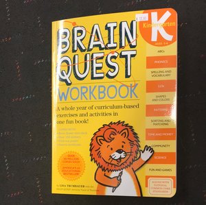 Brain Quest workbook Kindergarten