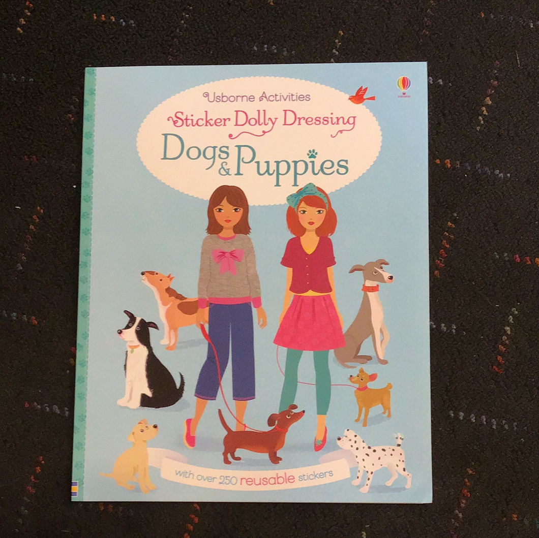 Dogs and Puppies sticker book