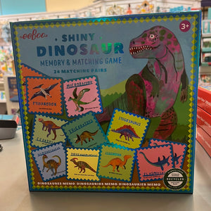 Shiny Dinosaur Memory and Matching Game