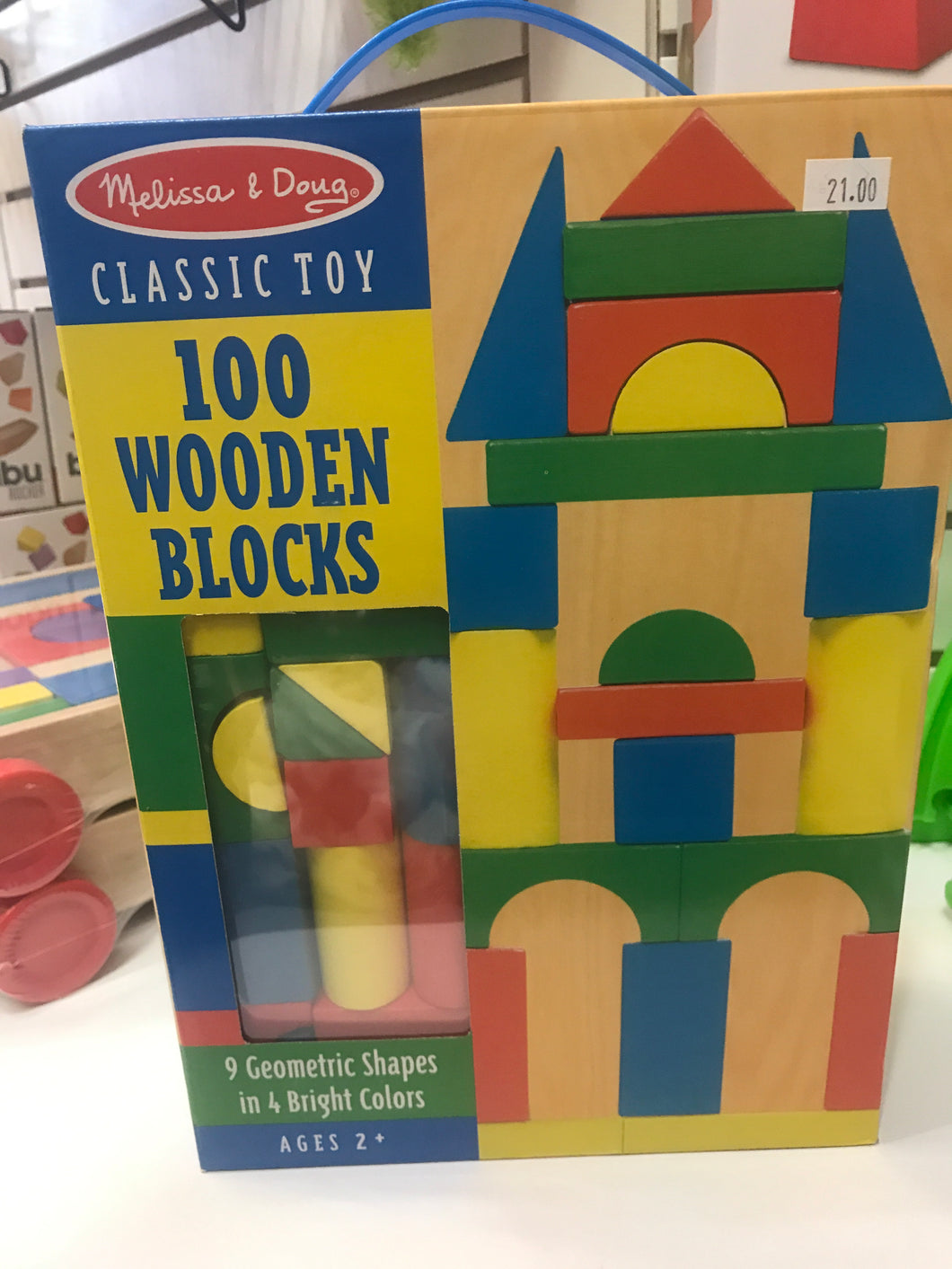 Melissa & Doug - 100 Wooden Blocks