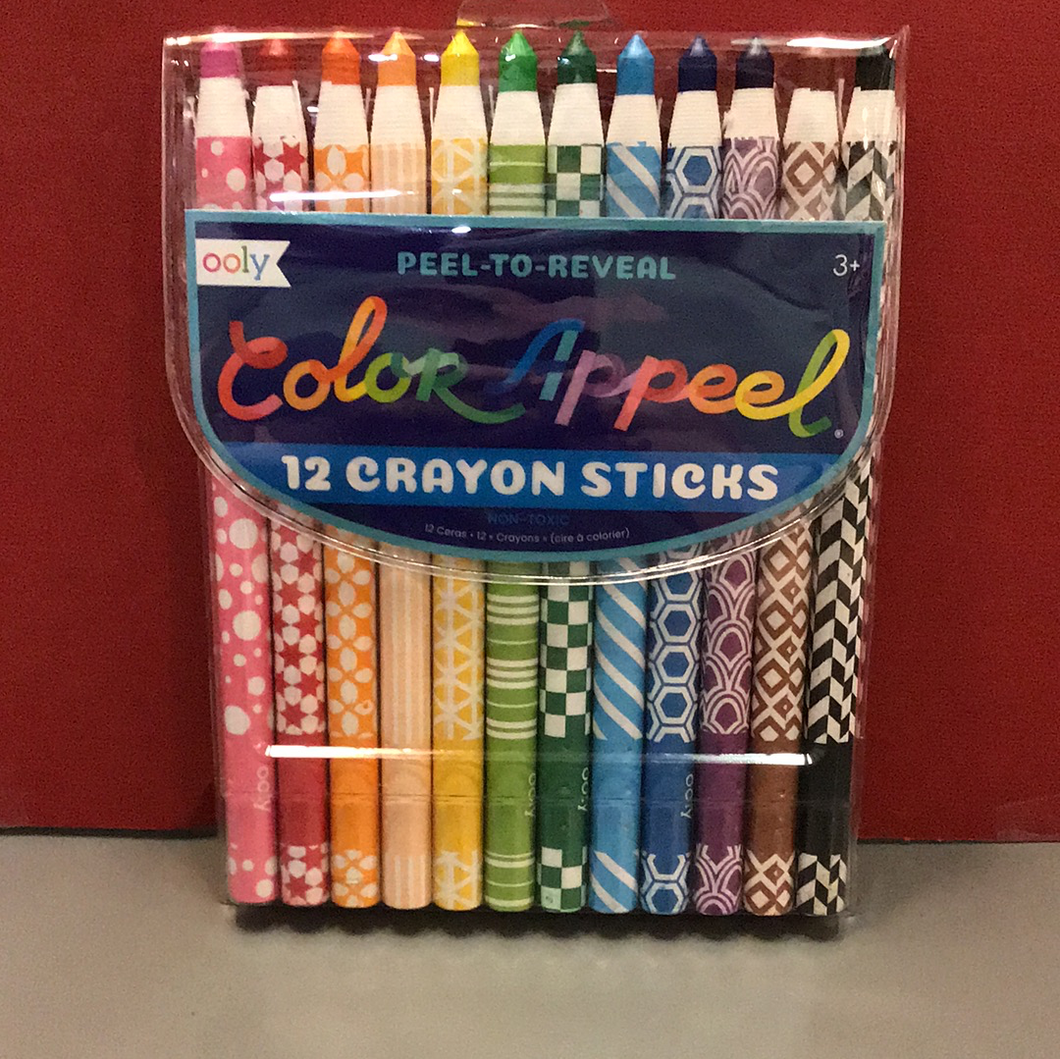 Color Appeal 12 Crayon Sticks
