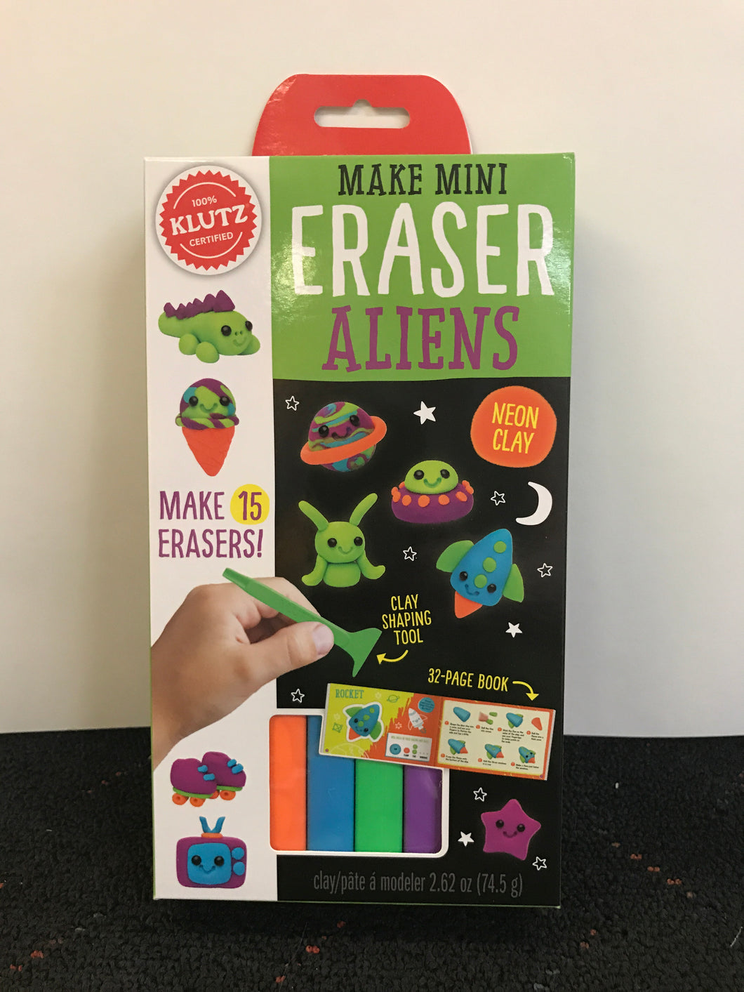 Klutz Make Mini Erasers - Aliens