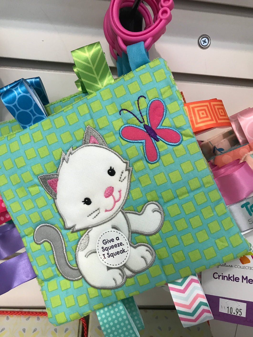 mary meyer Taggies - Crinkle Me Kitty