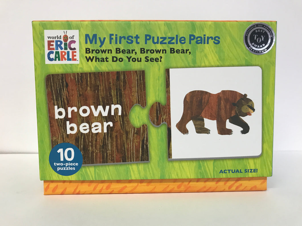 My First Puzzle Pairs Brown Bear