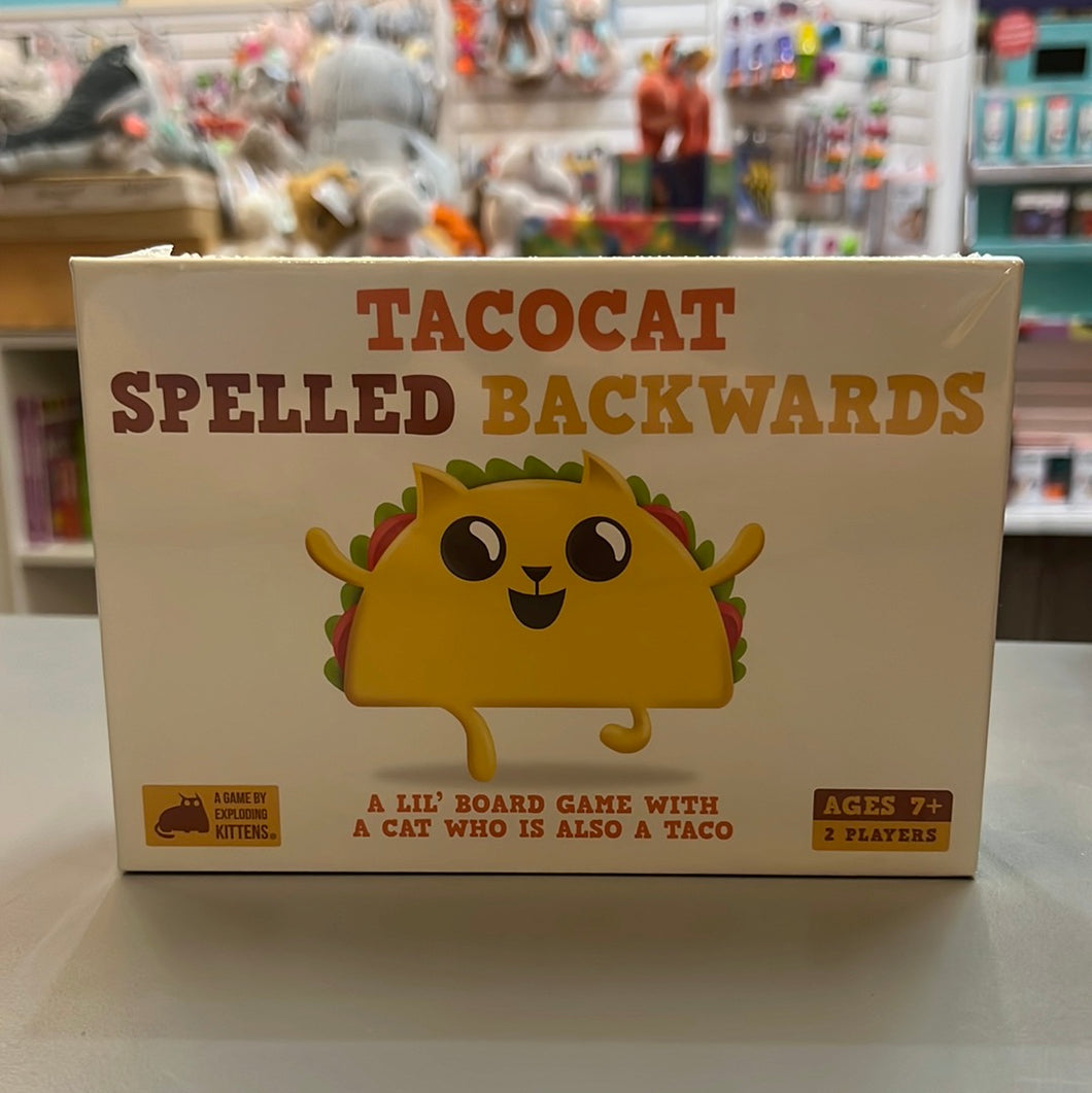 Tacocat spelled backwards