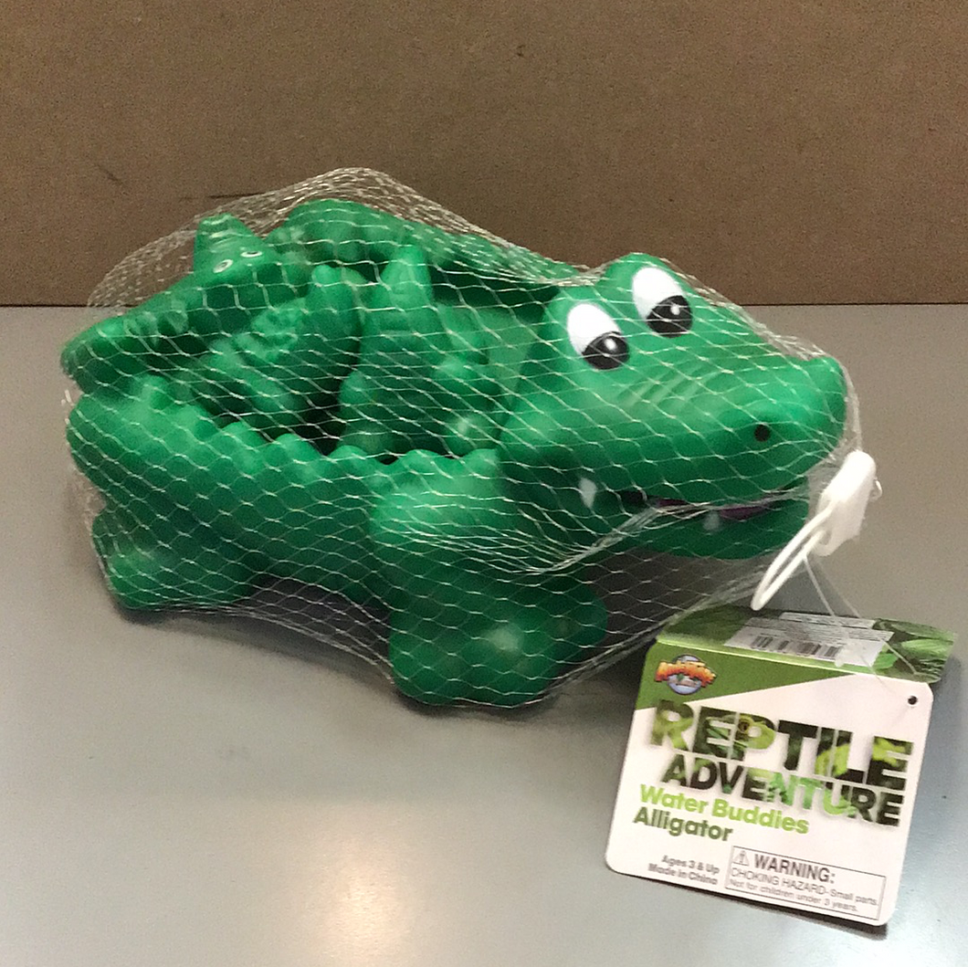 Alligator tub toy