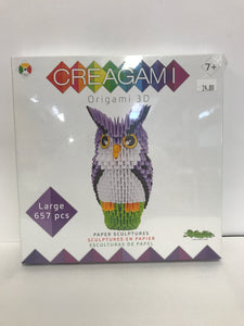 Creagami 3D Owl