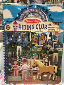 Melissa & Doug - Riding Club Puffy Sticker Activity Book